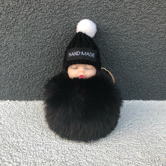 Absolutely Adorable Sleeping Baby Key Chain - Picture 4 of 8